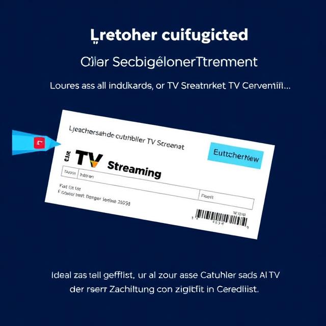 tv streaming gutschein aufladen