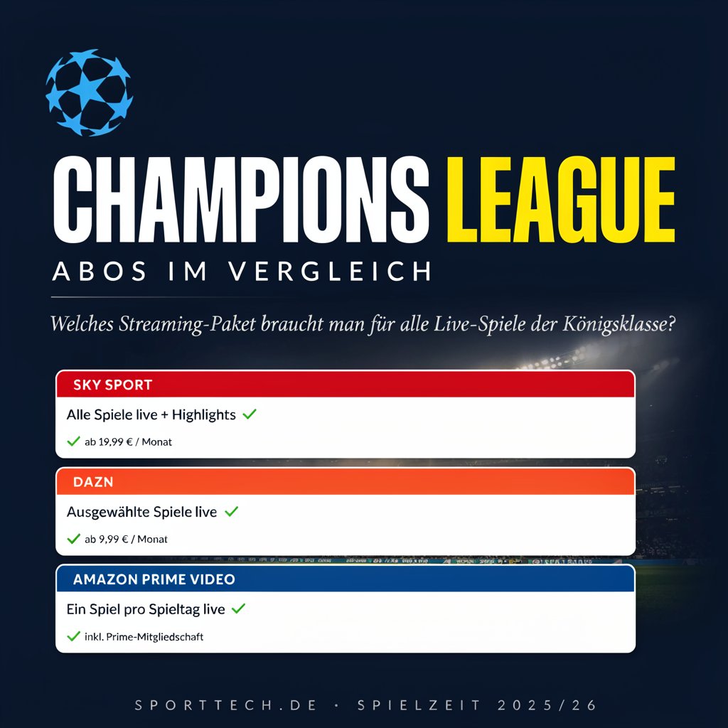 champions league stream abo vergleichen