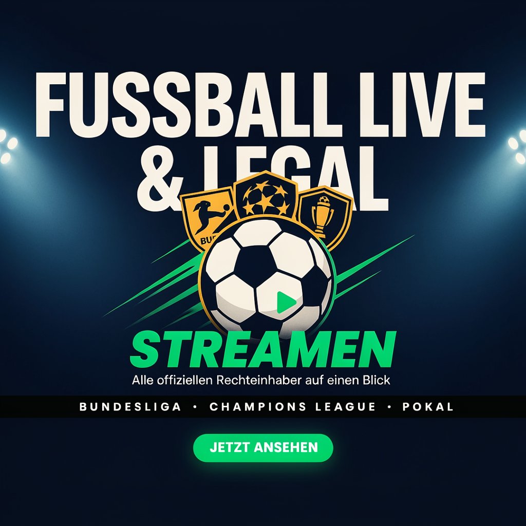 fussball live stream legal deutschland