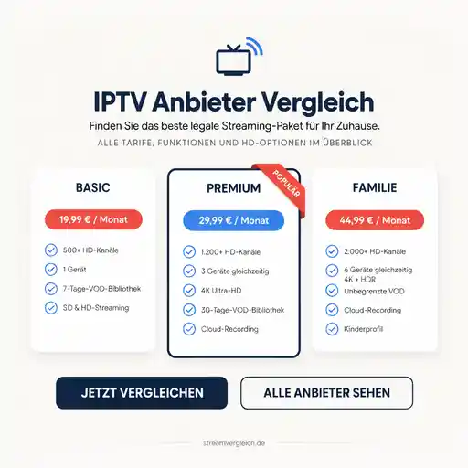 iptv anbieter vergleich deutschland