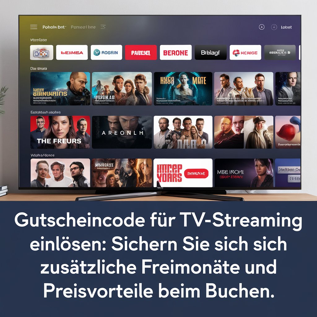tv streaming rabattcode einlosen