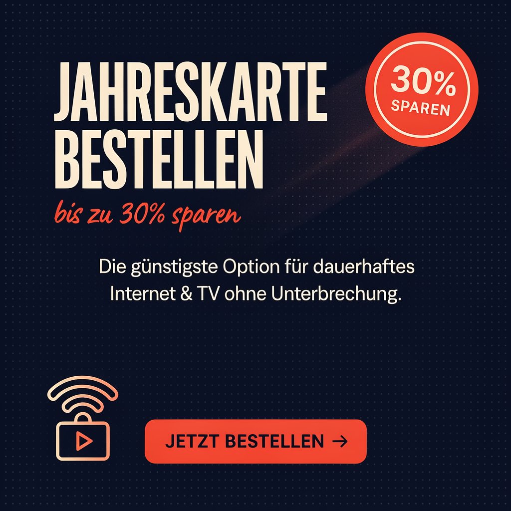 iptv jahreskarte mit sparanteil kaufen