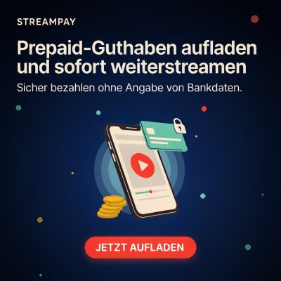 legal tv streaming prepaid karte aufladen
